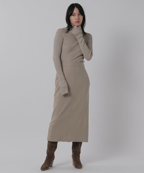 Chaos（カオス）の「ラクレジャージ－タイトスカート（スカート・レディース・ベージュ55/ブラウン57・36/38）」の15枚目の写真