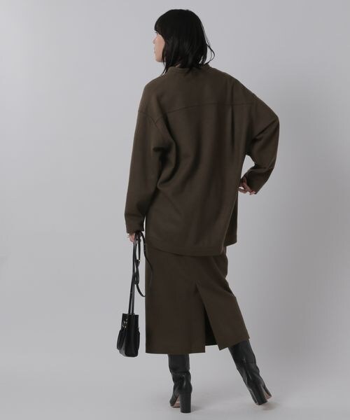 Chaos（カオス）の「ラクレジャージ－タイトスカート（スカート・レディース・ベージュ55/ブラウン57・36/38）」の12枚目の写真