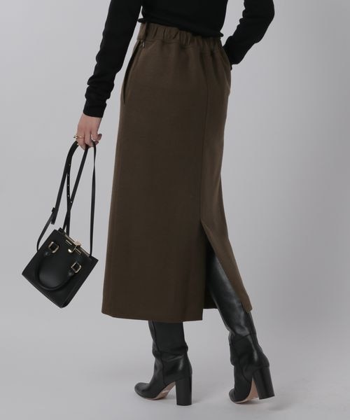 Chaos（カオス）の「ラクレジャージ－タイトスカート（スカート・レディース・ベージュ55/ブラウン57・36/38）」の13枚目の写真