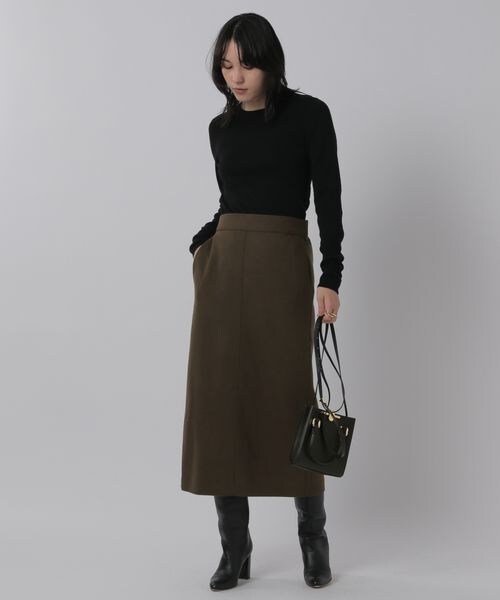 Chaos（カオス）の「ラクレジャージ－タイトスカート（スカート・レディース・ベージュ55/ブラウン57・36/38）」の10枚目の写真