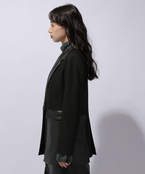 HARE（ハレ）の「フェイクレザーキリカエジャケット（）」 - WEAR