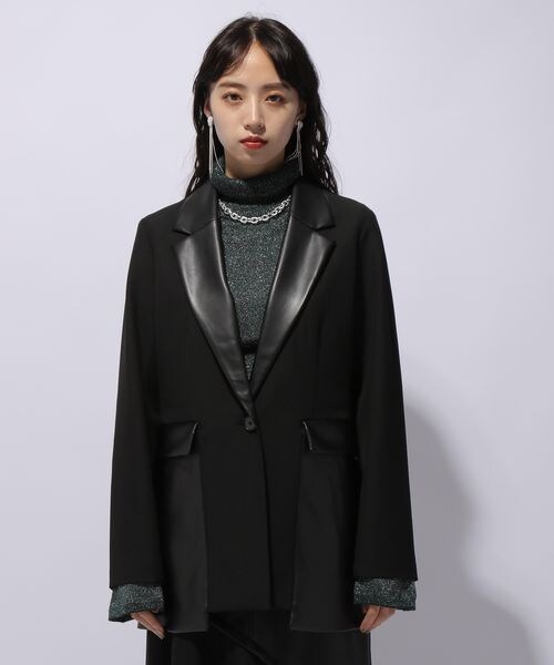 【完売商品】HARE フェイクレザーキリカエジャケット HARE(ハレ) | ⠀ 【NEW ARRIVAL】 __ ⁡ フェイクレザーキリカエ