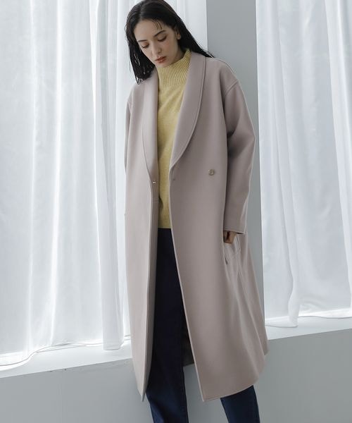 LAKOLE ベージュ コート LAKOLE 「LAKOLE」 コート MEDIUM ライトベージュ レディース