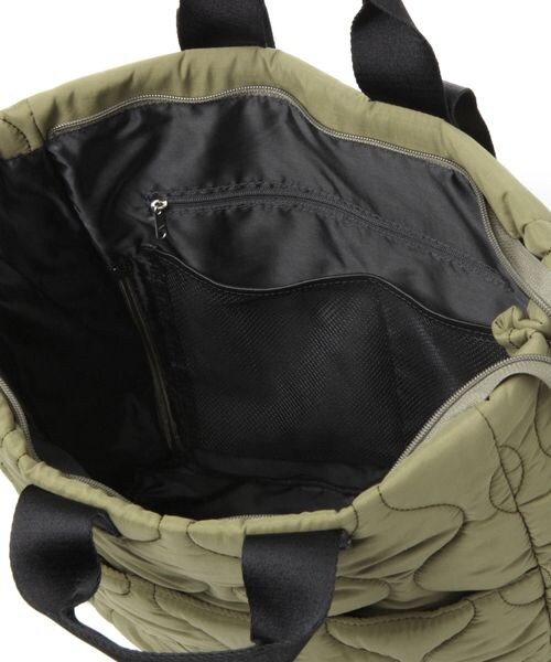 LEPSIM（レプシィム）の「マタニティ／キルティングリュック（バッグ・レディース・ブラック09/カーキ75・ONE SIZE）」の20枚目の写真