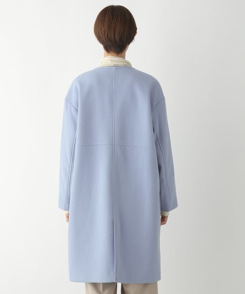 LEPSIM（レプシィム）の「TRノーカラーコート（ジャケット/アウター・レディース・ブラック09/キャメル54/ブルー83・FREE SIZE）」の16枚目の写真