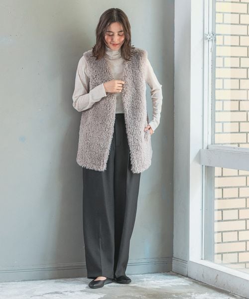 LEPSIM（レプシィム）の「シルキーファーストラップシューズ（シューズ・レディース・ブラック09/レオパード55/ネイビー89・M(23-23.5)/L(24-24.5)）」の6枚目の写真