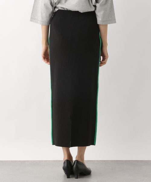 LEPSIM(レプシィム)の「12ゲージ無地柄ナロースカート(スカート・レディース・ブラック09/ブラック×ガラ10/イエロー×ガラ65・FREE SIZE)」の11枚目の写真