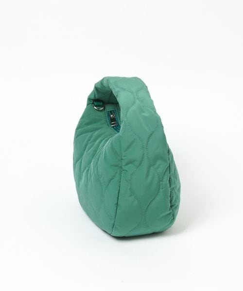 LEPSIM(レプシィム)の「キルティングクロワッサンショルダーバッグ(バッグ・レディース・アイボリー08/ピンク28/グリーン75・ONE SIZE)」の14枚目の写真