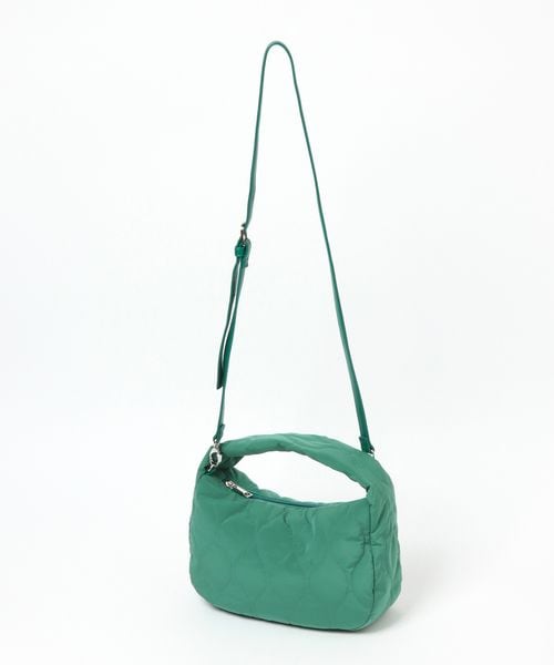 LEPSIM(レプシィム)の「キルティングクロワッサンショルダーバッグ(バッグ・レディース・アイボリー08/ピンク28/グリーン75・ONE SIZE)」の16枚目の写真