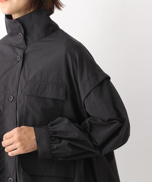 LEPSIM（レプシィム）の「ナイロン2WAYジャケット（ジャケット/アウター・レディース・アイボリー08/ブラック09/カーキ78・FREE SIZE）」の17枚目の写真