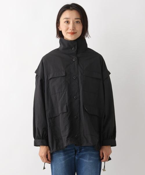 LEPSIM（レプシィム）の「ナイロン2WAYジャケット（ジャケット/アウター・レディース・アイボリー08/ブラック09/カーキ78・FREE SIZE）」の13枚目の写真