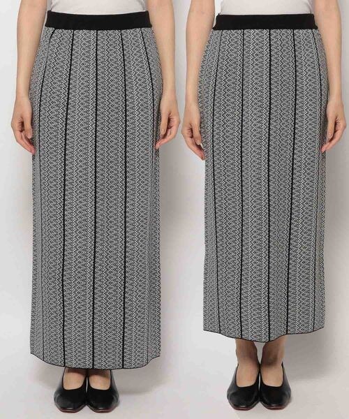 LEPSIM(レプシィム)の「12ゲージ満たされニットスカート(スカート・レディース・ブラック09/レッド35/ブラウン54/ネイビー88・FREE SIZE/FREE TALL)」の11枚目の写真