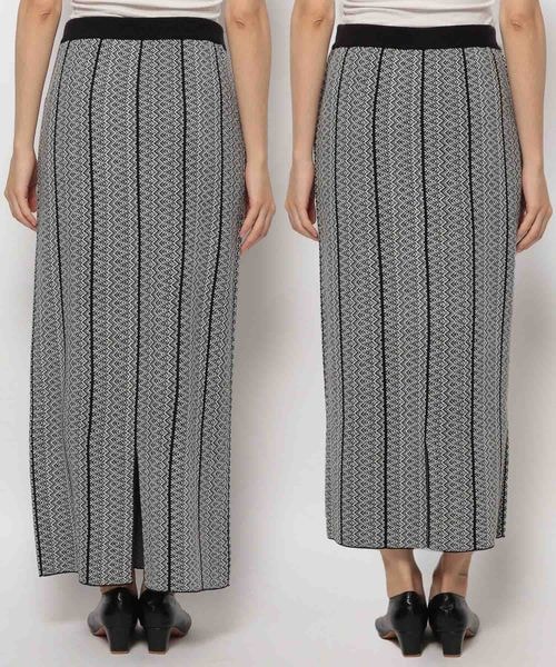 LEPSIM(レプシィム)の「12ゲージ満たされニットスカート(スカート・レディース・ブラック09/レッド35/ブラウン54/ネイビー88・FREE SIZE/FREE TALL)」の13枚目の写真