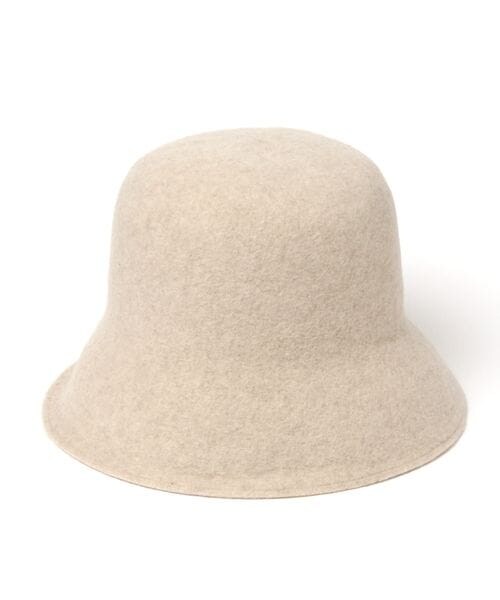 LEPSIM（レプシィム）の「フェルトバケットハット（帽子・レディース・アイボリー08/ブラック09/ブラウン58・ONE SIZE）」の6枚目の写真