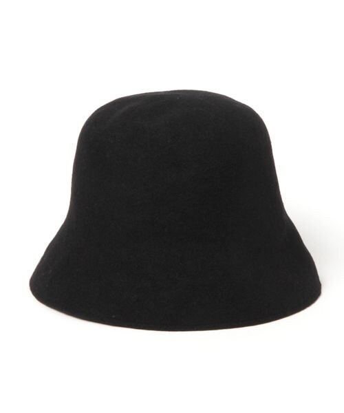LEPSIM（レプシィム）の「フェルトバケットハット（帽子・レディース・アイボリー08/ブラック09/ブラウン58・ONE SIZE）」の9枚目の写真