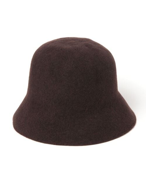 LEPSIM（レプシィム）の「フェルトバケットハット（帽子・レディース・アイボリー08/ブラック09/ブラウン58・ONE SIZE）」の7枚目の写真