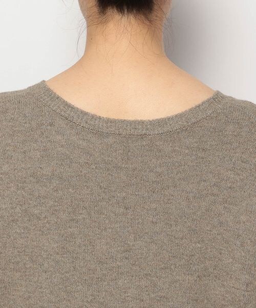 LEPSIM（レプシィム）の「7ゲージワイドロングワンピース（ワンピース/ドレス・レディース・グレー15/モカ53/ブルー86・FREE SIZE/FREE TALL）」の18枚目の写真