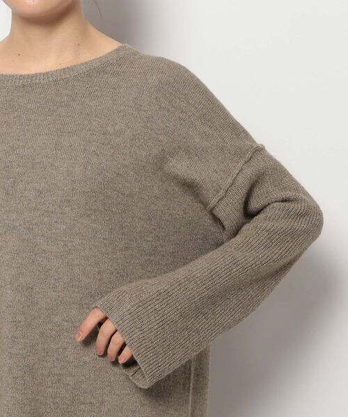 LEPSIM（レプシィム）の「7ゲージワイドロングワンピース（ワンピース/ドレス・レディース・グレー15/モカ53/ブルー86・FREE SIZE/FREE TALL）」の15枚目の写真