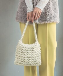 LEPSIM | カラーチャンキーニットバッグ(バッグ)