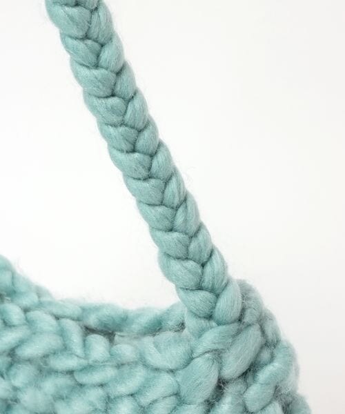 LEPSIM（レプシィム）の「カラーチャンキーニットバッグ（バッグ・レディース・アイボリー08/オレンジ45/ブルー82・ONE SIZE）」の19枚目の写真