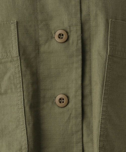 LEPSIM(レプシィム)の「リップストップショートジャケット(ジャケット/アウター・レディース・ベージュ52/カーキ78・FREE SIZE)」の16枚目の写真