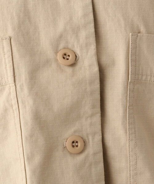 LEPSIM(レプシィム)の「リップストップショートジャケット(ジャケット/アウター・レディース・ベージュ52/カーキ78・FREE SIZE)」の15枚目の写真