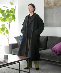 LOWRYS FARM | ウールライクロングコート(ジャケット/アウター)