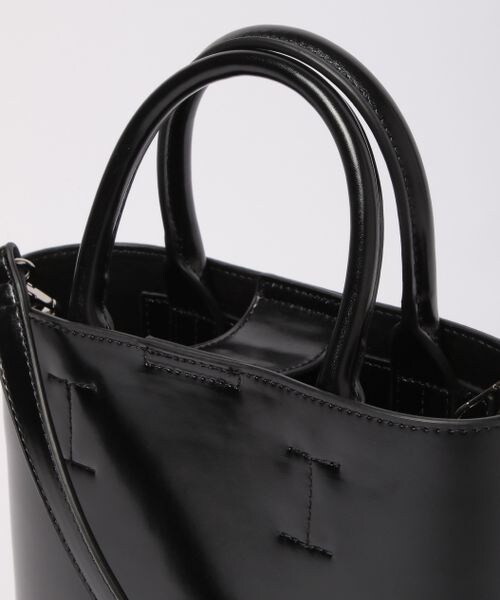 LOWRYS FARM（ローリーズファーム）の「ショルダーツキハンドルＢＡＧ（バッグ・レディース・アイボリー08/ブラック09/ブルー80・フリーサイズ）」の9枚目の写真