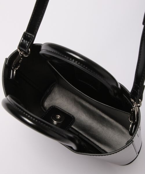 LOWRYS FARM（ローリーズファーム）の「ショルダーツキハンドルＢＡＧ（バッグ・レディース・アイボリー08/ブラック09/ブルー80・フリーサイズ）」の10枚目の写真