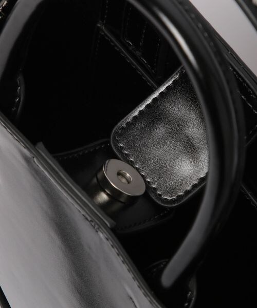 LOWRYS FARM（ローリーズファーム）の「ショルダーツキハンドルＢＡＧ（バッグ・レディース・アイボリー08/ブラック09/ブルー80・フリーサイズ）」の12枚目の写真