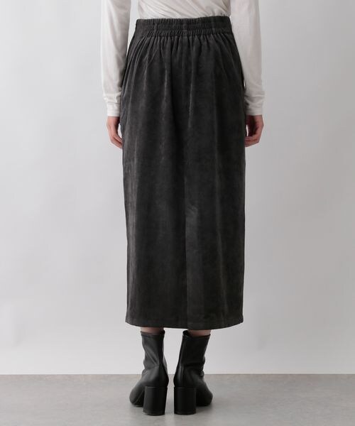 LOWRYS FARM（ローリーズファーム）の「ベロアライクタイトスカート（スカート・レディース・アイボリー08/ブラック09/グリーン72・M/L）」の7枚目の写真