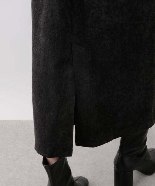 LOWRYS FARM（ローリーズファーム）の「ベロアライクタイトスカート（スカート・レディース・アイボリー08/ブラック09/グリーン72・M/L）」の13枚目の写真