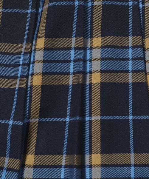 LOWRYS FARM（ローリーズファーム）の「チェックキルトスカート（スカート・レディース・ホワイト01/ブラウン55/ネイビー88・F）」の19枚目の写真