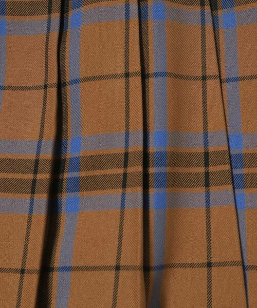 LOWRYS FARM（ローリーズファーム）の「チェックキルトスカート（スカート・レディース・ホワイト01/ブラウン55/ネイビー88・F）」の18枚目の写真
