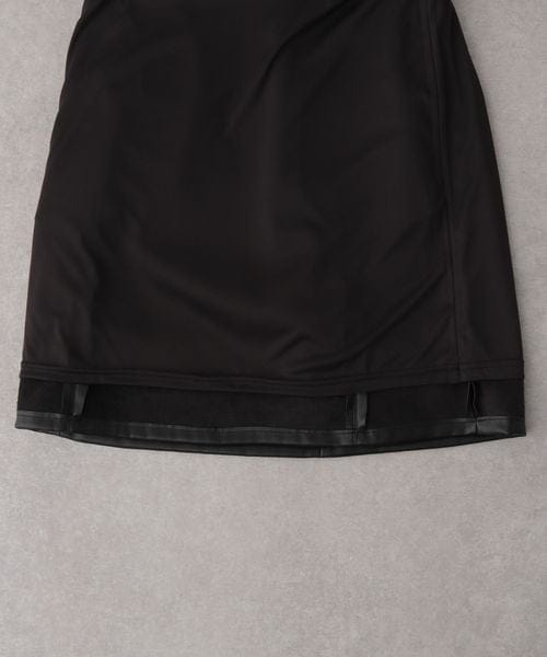 LOWRYS FARM（ローリーズファーム）の「フェイクレザーミニスカート（スカート・レディース・ブラック09・F）」の14枚目の写真