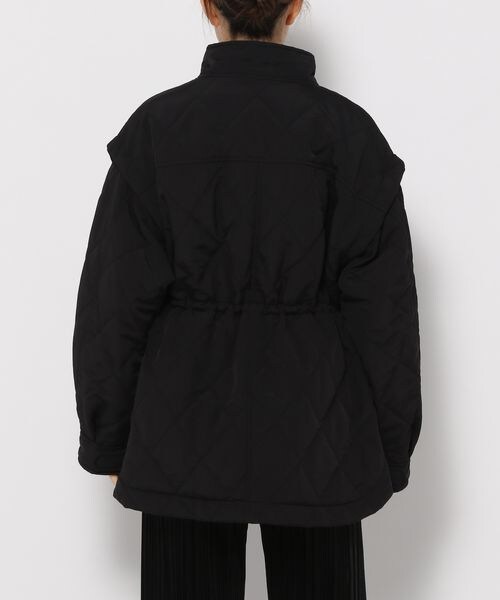 LOWRYS FARM（ローリーズファーム）の「２ＷＡＹキルトブルゾン（ジャケット/アウター・レディース・アイボリー08/ブラック09/ブラウン58・F）」の21枚目の写真