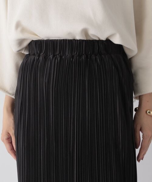 LOWRYS FARM(ローリーズファーム)の「ランダムプリーツタイトスカート(スカート・レディース・アイボリー08/ブラック09/ブラウン58/グリーン75・普通丈/ロング丈)」の15枚目の写真