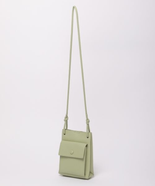 LOWRYS FARM（ローリーズファーム）の「２ポケミニショルダーＢＡＧ（バッグ・レディース・アイボリー08/ブラック09/グリーン70・FREE）」の5枚目の写真