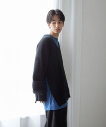 LOWRYS FARM（ローリーズファーム）の「アゼディープＶニット（トップス・メンズ）」