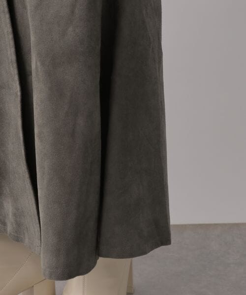 LOWRYS FARM(ローリーズファーム)の「フェイクスエードキリカエフレアスカート(スカート・レディース・アイボリー08/チャコールグレー18・M/L)」の17枚目の写真