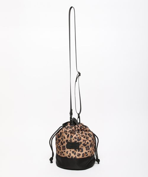 PAGEBOY（ページボーイ）の「キンチャクバック（バッグ・レディース・ヒョウ柄58/カーキ78・FREE）」の14枚目の写真