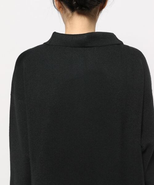 PAGEBOY（ページボーイ）の「ハイネックZIPニットワンピース（ワンピース/ドレス・レディース・ブラック09/ショコラ59/ペールブルー89・F）」の20枚目の写真