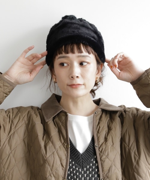 studio CLIP（スタディオクリップ）の「フェイクファー付き