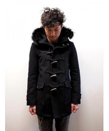 【LOUNGE LIZARD / ラウンジリザード】メルトン ダッフルコート LOUNGE LIZARD（ラウンジリザード）の「LOUNGE LIZARD TOP HEAVY