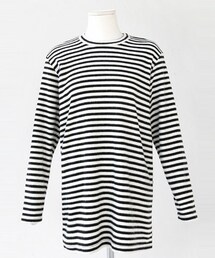 DHOLIC | 起毛ボーダー長袖Tシャツ(Tシャツ/カットソー)