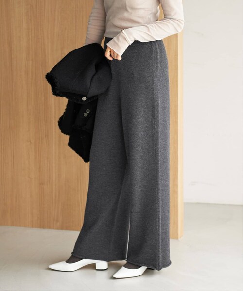 plage（プラージュ）の「《予約》WO ストレートニットパンツ（）」 - WEAR