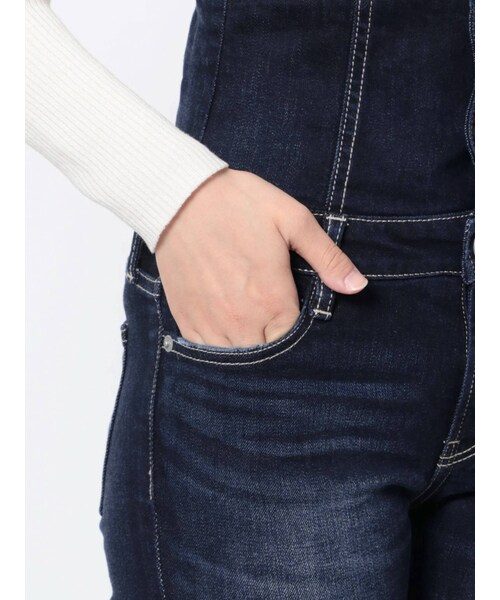 GYDA（ジェイダ）の「ハイウエストボタン スキニーデニムパンツ（デニムパンツ・インディゴ・S）」の22枚目の写真