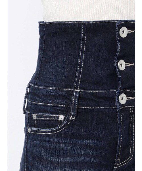 GYDA（ジェイダ）の「ハイウエストボタン スキニーデニムパンツ（デニムパンツ・インディゴ・S）」の20枚目の写真