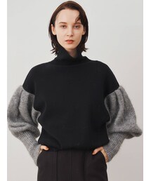 ELENDEEK | TACK HAIR SLEEVE KT(ニット/セーター)