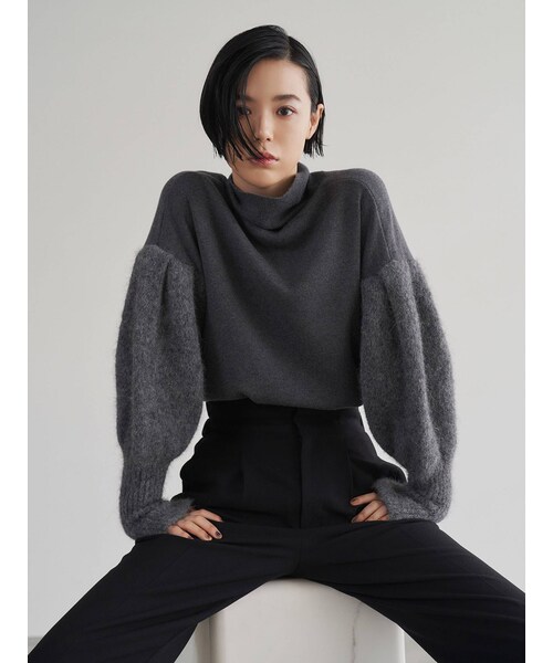 ELENDEEK(エレンディーク)の「TACK HAIR SLEEVE KT(ニット ELENDEEK(エレンディーク)の「TACK HAIR SLEEVE KT(ニット